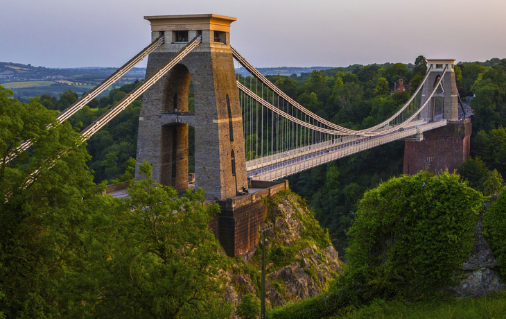 Clifton Suspension Bridge in Bristol, Vereinigtes Königreich