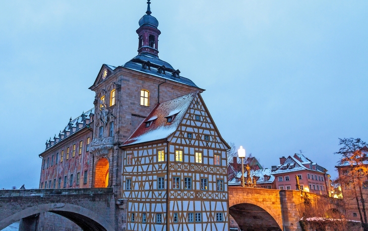 Winter in Bamberg, Deutschland