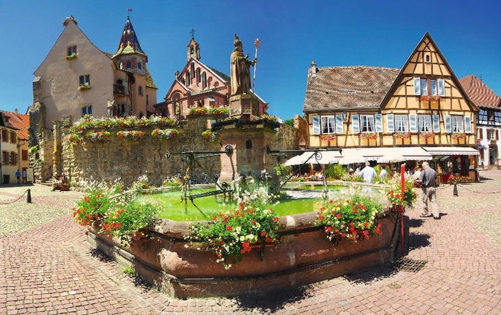 Eguisheim im Elsass, Frankreich